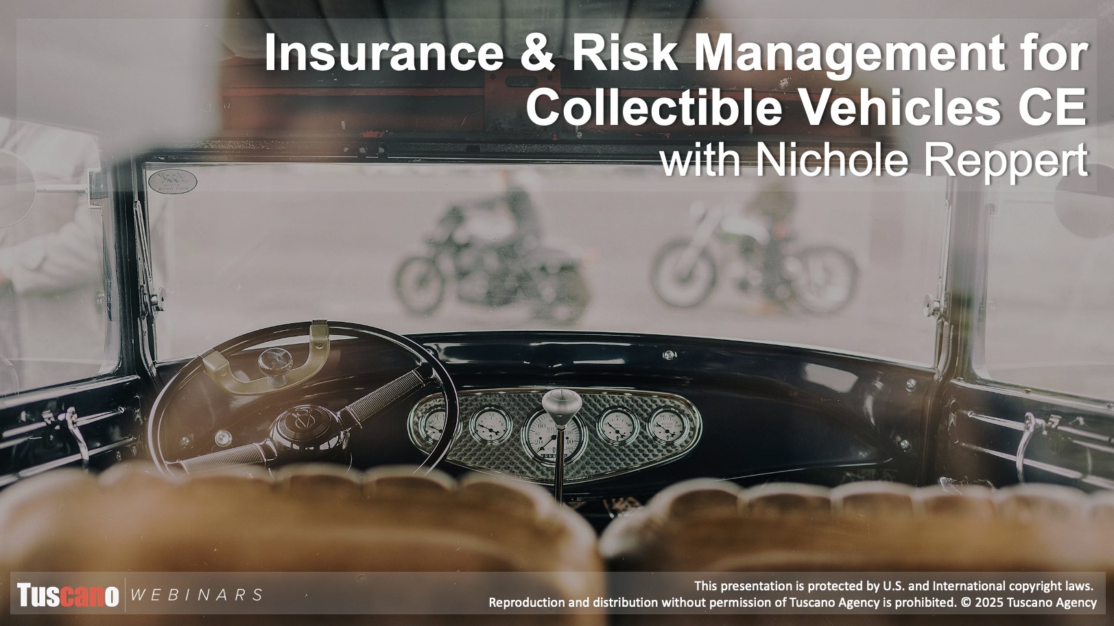 Covered Classics: Insurance & Risk Management for Collectible Vehicles CE  
