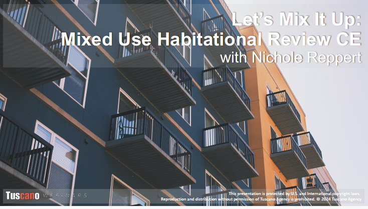 Let's Mix It Up: Mixed Use Habitational Review CE